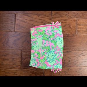 lilly pulitzer kids skirt